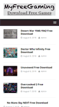 Mobile Screenshot of myfreegaming.com